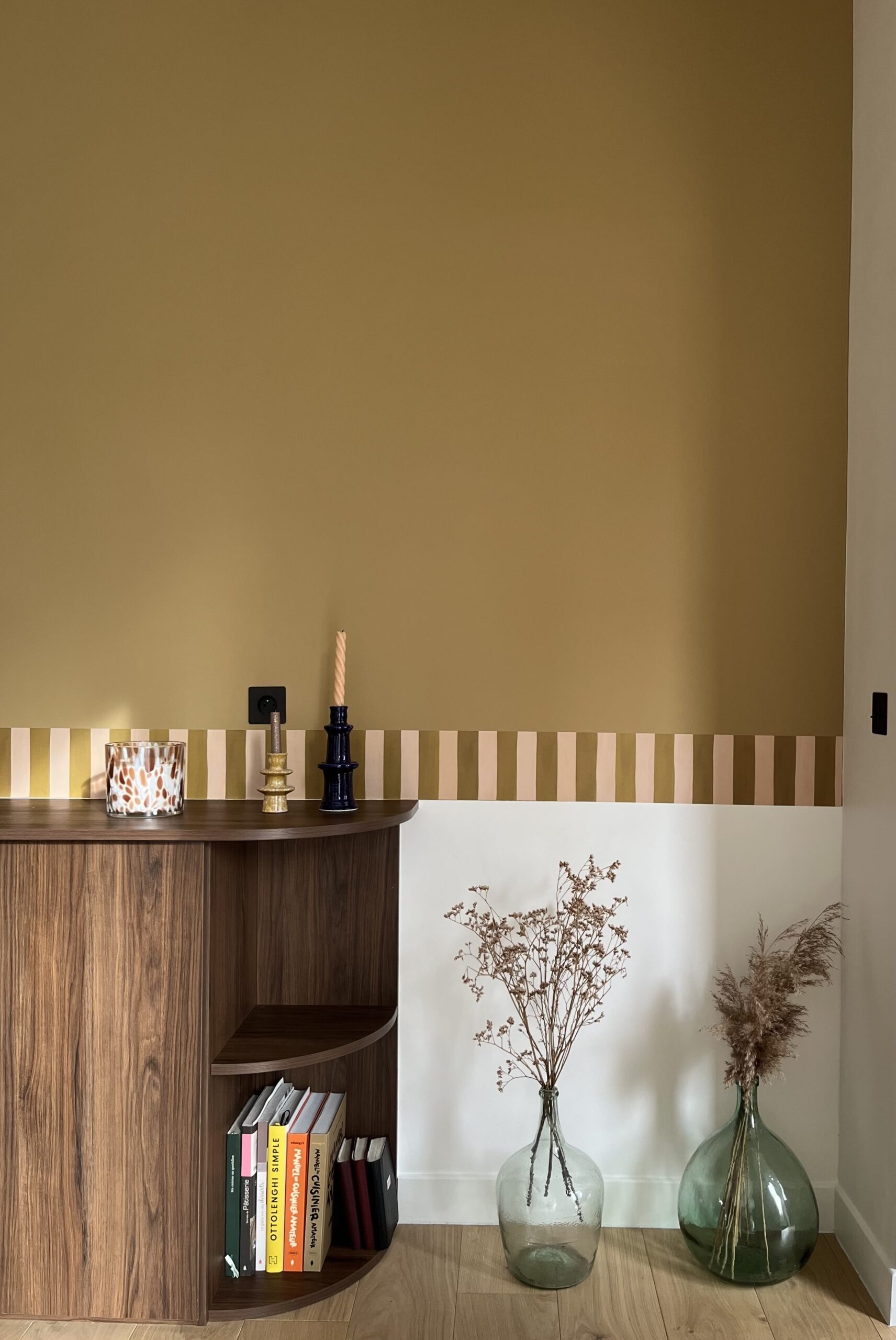 Détail de matières et de couleurs dans le projet Rueil